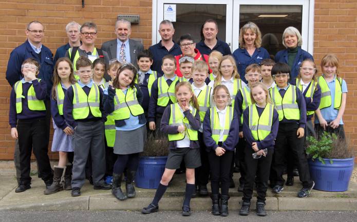 SCHOOL NEWS: Daido bosses delighted to welcome Greenfylde pupils on factory tour