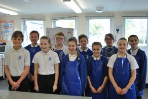 Ready Steady Cook Part 1 – March 21, 2017: Year Seven pupils enjoy a Young Chef competition at Swanmead School organised by Ilminster Rotary Club. Photo 1