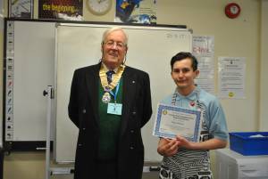 Ready Steady Cook Part 2 – March 21, 2017: Year Eight pupils enjoy a Young Chef competition at Swanmead School organised by Ilminster Rotary Club. Photo 11
