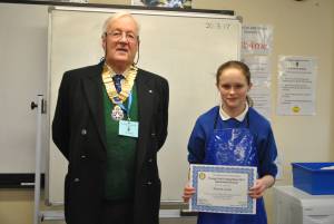 Ready Steady Cook Part 2 – March 21, 2017: Year Eight pupils enjoy a Young Chef competition at Swanmead School organised by Ilminster Rotary Club. Photo 13