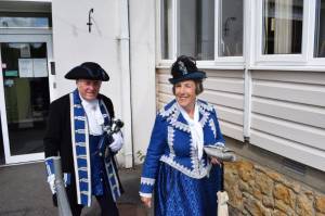 Ilminster Town Criers Competition Part 1 – May 13, 2017: Town criers gathered in Ilminster town centre for the annual competition.  Photo 10