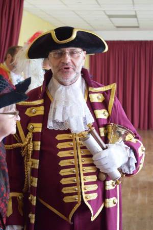 Ilminster Town Criers Competition Part 1 – May 13, 2017: Town criers gathered in Ilminster town centre for the annual competition.  Photo 3