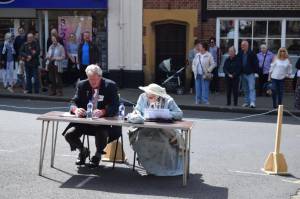 Ilminster Town Criers Competition Part 2 – May 13, 2017: Town criers gathered in Ilminster town centre for the annual competition.  Photo 10