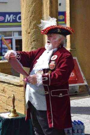 Ilminster Town Criers Competition Part 2 – May 13, 2017: Town criers gathered in Ilminster town centre for the annual competition.  Photo 12