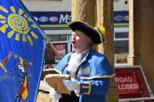 Ilminster Town Criers Competition Part 2 – May 13, 2017: Town criers gathered in Ilminster town centre for the annual competition.  Photo 16