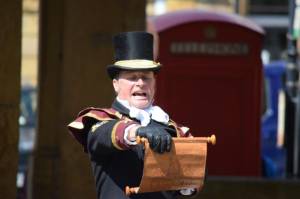Ilminster Town Criers Competition Part 2 – May 13, 2017: Town criers gathered in Ilminster town centre for the annual competition.  Photo 22