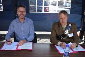 Ilminster Town Criers Competition Part 2 – May 13, 2017: Town criers gathered in Ilminster town centre for the annual competition.  Photo 8