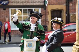 Ilminster Town Criers Competition Part 3 – May 13, 2017: Town criers gathered in Ilminster town centre for the annual competition.  Photo 10