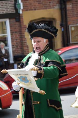 Ilminster Town Criers Competition Part 3 – May 13, 2017: Town criers gathered in Ilminster town centre for the annual competition.  Photo 11