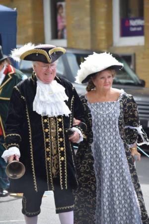 Ilminster Town Criers Competition Part 3 – May 13, 2017: Town criers gathered in Ilminster town centre for the annual competition.  Photo 19