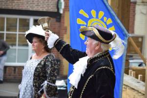 Ilminster Town Criers Competition Part 3 – May 13, 2017: Town criers gathered in Ilminster town centre for the annual competition.  Photo 20