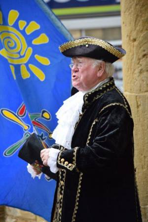 Ilminster Town Criers Competition Part 3 – May 13, 2017: Town criers gathered in Ilminster town centre for the annual competition.  Photo 21