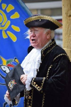 Ilminster Town Criers Competition Part 3 – May 13, 2017: Town criers gathered in Ilminster town centre for the annual competition.  Photo 22