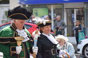 Ilminster Town Criers Competition Part 3 – May 13, 2017: Town criers gathered in Ilminster town centre for the annual competition.  Photo 9