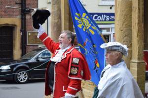 Ilminster Town Criers Competition Part 4 – May 13, 2017: Town criers gathered in Ilminster town centre for the annual competition.  Photo 10
