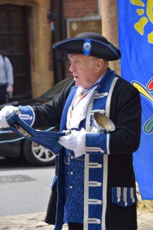 Ilminster Town Criers Competition Part 4 – May 13, 2017: Town criers gathered in Ilminster town centre for the annual competition.  Photo 12