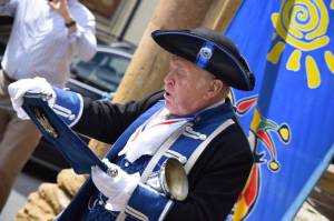 Ilminster Town Criers Competition Part 4 – May 13, 2017: Town criers gathered in Ilminster town centre for the annual competition.  Photo 13
