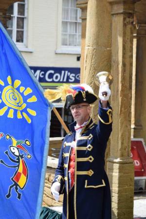 Ilminster Town Criers Competition Part 4 – May 13, 2017: Town criers gathered in Ilminster town centre for the annual competition.  Photo 15