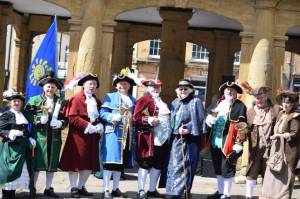 Ilminster Town Criers Competition Part 4 – May 13, 2017: Town criers gathered in Ilminster town centre for the annual competition.  Photo 16