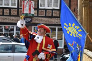 Ilminster Town Criers Competition Part 4 – May 13, 2017: Town criers gathered in Ilminster town centre for the annual competition.  Photo 6