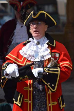 Ilminster Town Criers Competition Part 4 – May 13, 2017: Town criers gathered in Ilminster town centre for the annual competition.  Photo 7