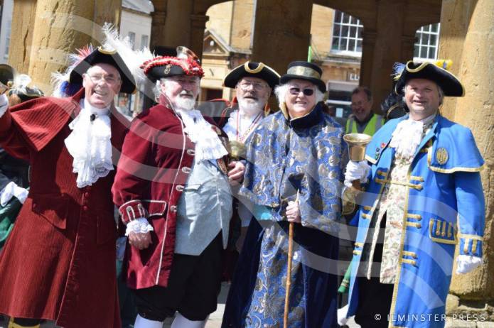 ILMINSTER NEWS: Oyez, Oyez, Oyez – town criers have something to shout about!
