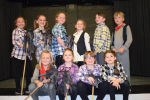 Musical Mayhem Part 1 – May 2017: Members of the youth section of Broadway Amateur Theatrical Society perform a Musical Mayhem cabaret show at Broadway village hall from May 18-20, 2017. Photo 2