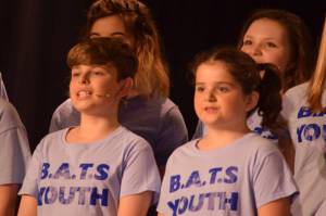 Musical Mayhem Part 2 – May 2017: Members of the youth section of Broadway Amateur Theatrical Society perform a Musical Mayhem cabaret show at Broadway village hall from May 18-20, 2017. Photo 1