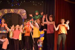 Musical Mayhem Part 2 – May 2017: Members of the youth section of Broadway Amateur Theatrical Society perform a Musical Mayhem cabaret show at Broadway village hall from May 18-20, 2017. Photo 23
