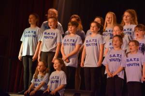 Musical Mayhem Part 2 – May 2017: Members of the youth section of Broadway Amateur Theatrical Society perform a Musical Mayhem cabaret show at Broadway village hall from May 18-20, 2017. Photo 2
