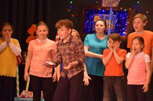 Musical Mayhem Part 3 – May 2017: Members of the youth section of Broadway Amateur Theatrical Society perform a Musical Mayhem cabaret show at Broadway village hall from May 18-20, 2017. Photo 17