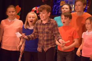 Musical Mayhem Part 3 – May 2017: Members of the youth section of Broadway Amateur Theatrical Society perform a Musical Mayhem cabaret show at Broadway village hall from May 18-20, 2017. Photo 22