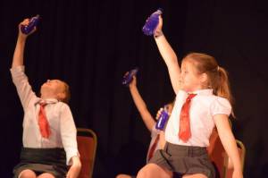 Musical Mayhem Part 4 – May 2017: Members of the youth section of Broadway Amateur Theatrical Society perform a Musical Mayhem cabaret show at Broadway village hall from May 18-20, 2017. Photo 23