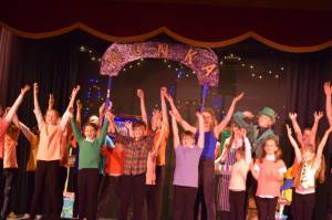 Musical Mayhem Part 4 – May 2017: Members of the youth section of Broadway Amateur Theatrical Society perform a Musical Mayhem cabaret show at Broadway village hall from May 18-20, 2017. Photo 2