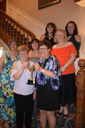 Ilminster Ladies Skittles League – June 16, 2017: The Ilminster Ladies Skittles League held its annual end-of-season dinner and presentation night at the Shrubbery Hotel in Ilminster. Photo 14