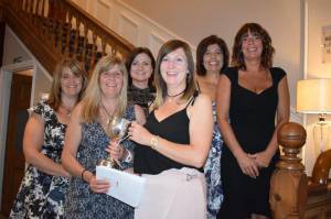 Ilminster Ladies Skittles League – June 16, 2017: The Ilminster Ladies Skittles League held its annual end-of-season dinner and presentation night at the Shrubbery Hotel in Ilminster. Photo 15