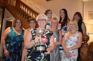 Ilminster Ladies Skittles League – June 16, 2017: The Ilminster Ladies Skittles League held its annual end-of-season dinner and presentation night at the Shrubbery Hotel in Ilminster. Photo 17
