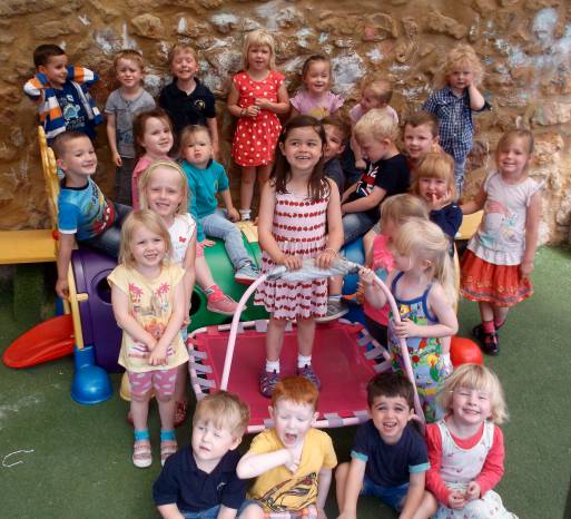 SCHOOL NEWS: Bouncing for outdoors learning