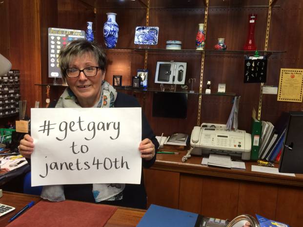 ILMINSTER NEWS: Janet wants to Take That and party with Gary Barlow for her 40th Photo 11