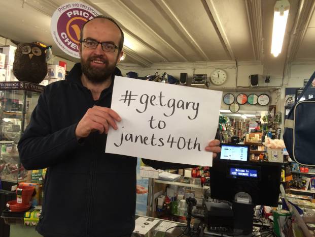 ILMINSTER NEWS: Janet wants to Take That and party with Gary Barlow for her 40th Photo 7