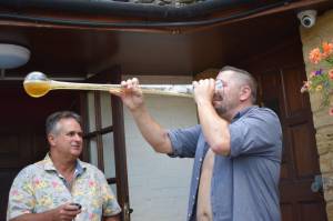 Beer and cider festival – August 27, 2017: The Brewers Arms’ summer beer and cider festival had a beach party theme. Photo 10