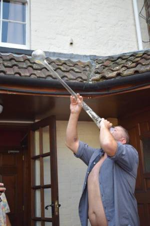 Beer and cider festival – August 27, 2017: The Brewers Arms’ summer beer and cider festival had a beach party theme. Photo 12