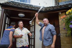 Beer and cider festival – August 27, 2017: The Brewers Arms’ summer beer and cider festival had a beach party theme. Photo 13