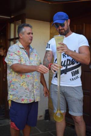 Beer and cider festival – August 27, 2017: The Brewers Arms’ summer beer and cider festival had a beach party theme. Photo 5