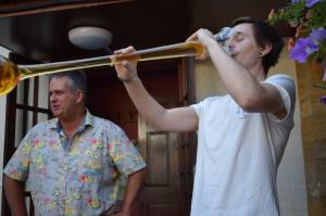 Beer and cider festival – August 27, 2017: The Brewers Arms’ summer beer and cider festival had a beach party theme. Photo 6