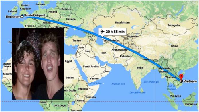 ILMINSTER NEWS: The world really is a small place – just ask these two Ilminster lads! ILMINSTER NEWS: The world really is a small place – just ask these two Ilminster lads!