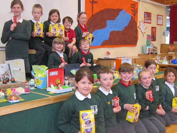 SCHOOL NEWS: Eggtastic entries in Easter contest at Neroche