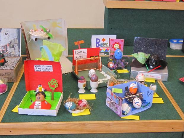 SCHOOL NEWS: Eggtastic entries in Easter contest at Neroche