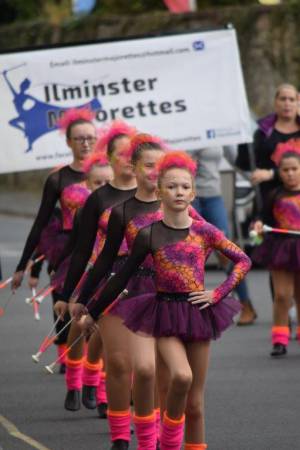 Ilminster Children’s Carnival Part 5 – September 30, 2017: The Ilminster Majorettes led the annual Ilminster Children’s Carnival in fantastic style. Photo 16