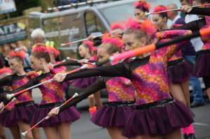 Ilminster Children’s Carnival Part 5 – September 30, 2017: The Ilminster Majorettes led the annual Ilminster Children’s Carnival in fantastic style. Photo 25